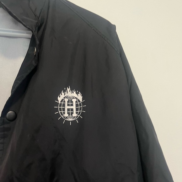Huf X Thrasher Coaches Jacket Black - Picture 5 of 9